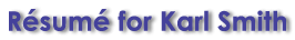 resume